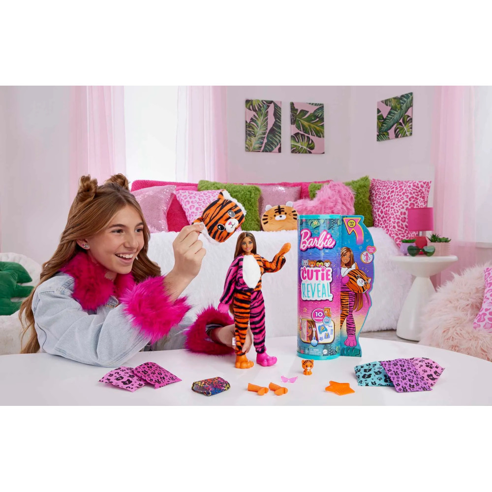 Лялька Barbie Cutie Reveal Друзі з джунглів Тигреня (HKP99) Лялька Barbie Cutie Reveal Друзі з джунглів Тигреня (HKP99)