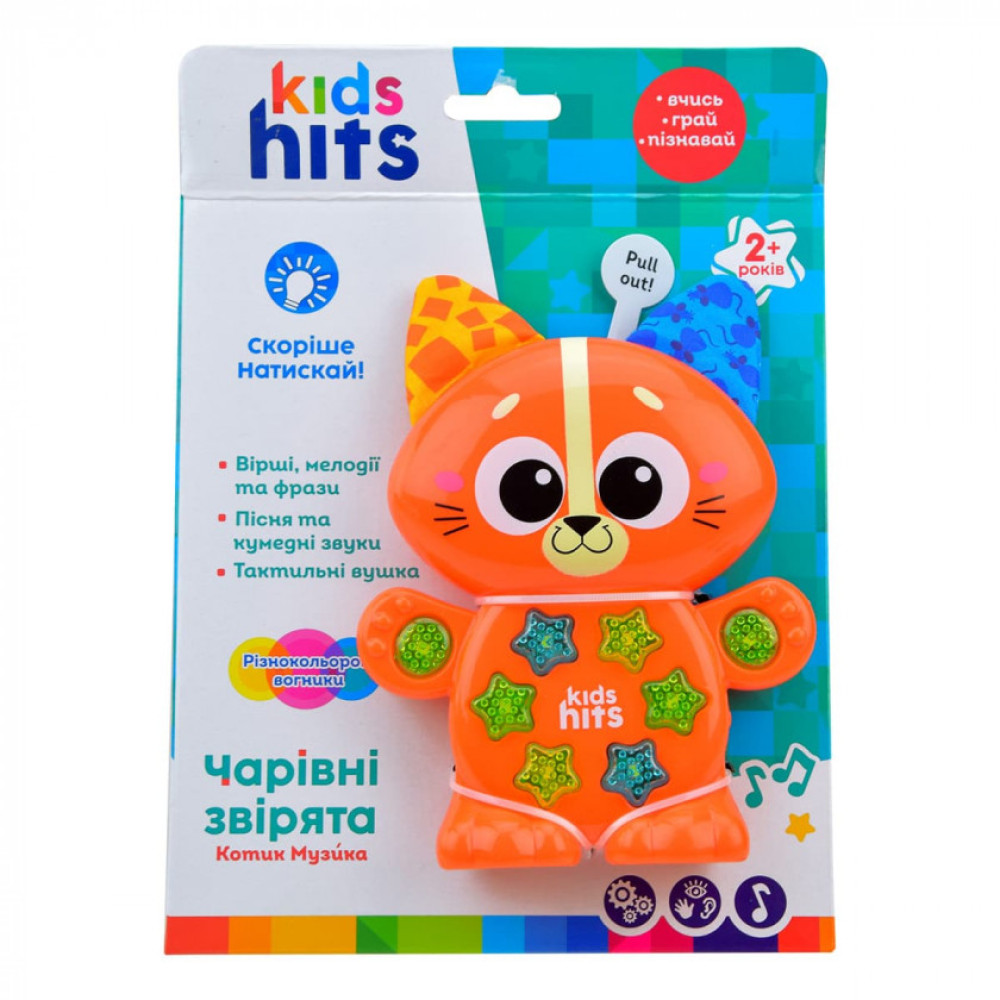 Музична розвиваюча іграшка Kids Hits Котик (KH09/004) Музична розвиваюча іграшка Kids Hits Котик (KH09/004)