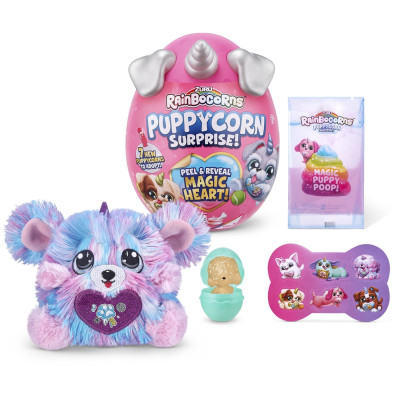 М'яка іграшка сюрприз Zuru Rainbocorn-G Puppycorn Surprise (9251G)