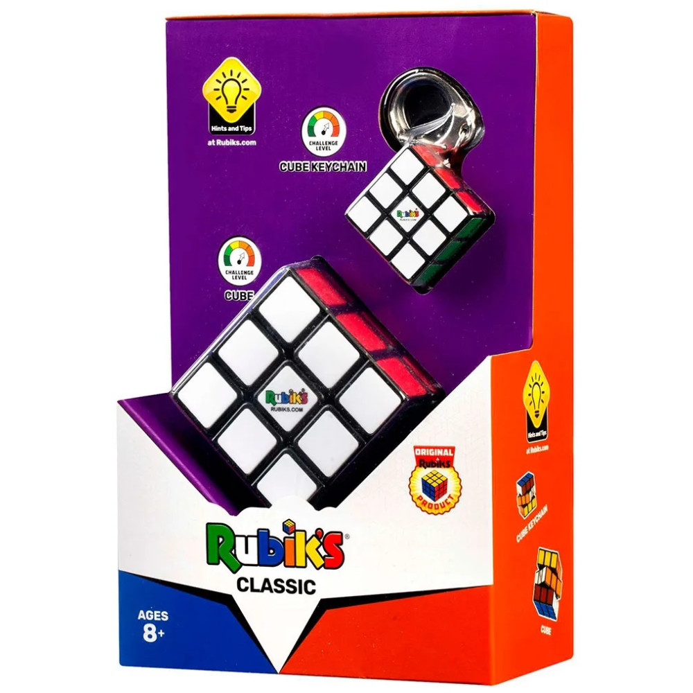 Набор головоломок Rubiks 3х3 Кубик и Мини-Кубик с кольцом (6062800)