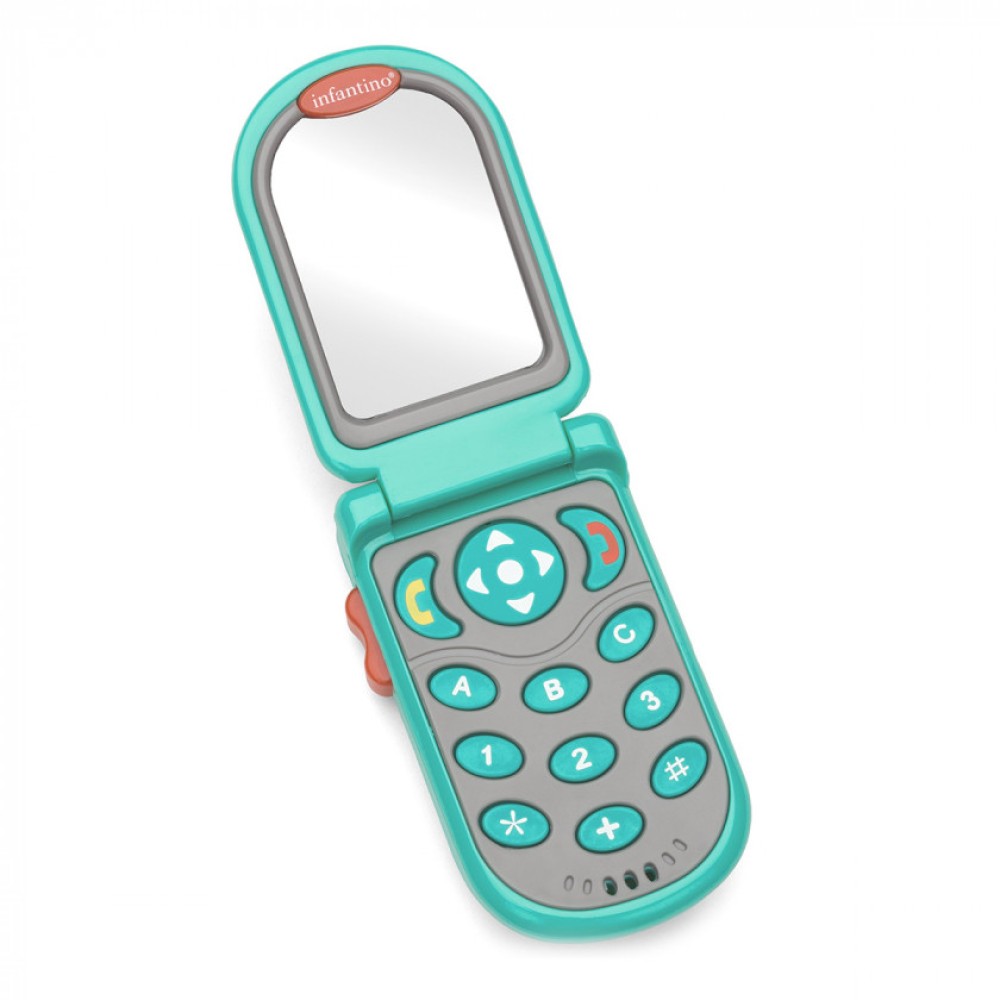 Розвиваюча іграшка Infantino Flip Peek Цікавий телефон (306307I)