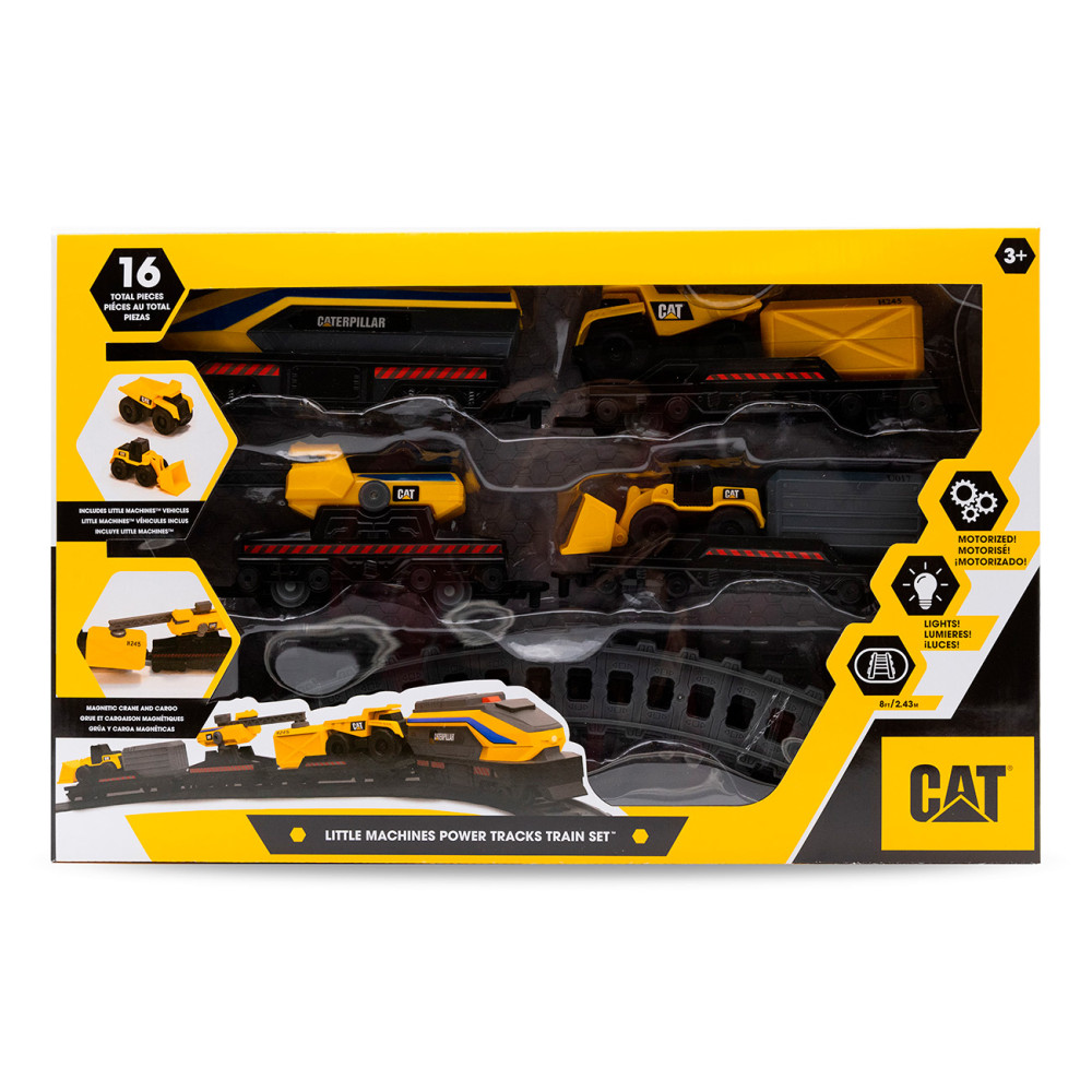 Ігровий набір CAT Залізниця Будівельний експрес (82949)