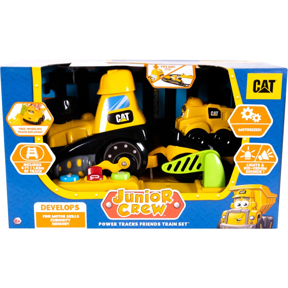 Игровой набор CAT железная дорога для малышей