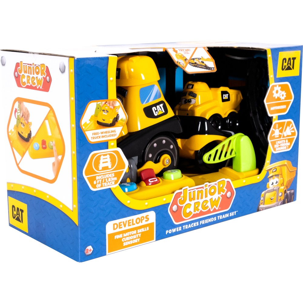 Игровой набор CAT железная дорога для малышей