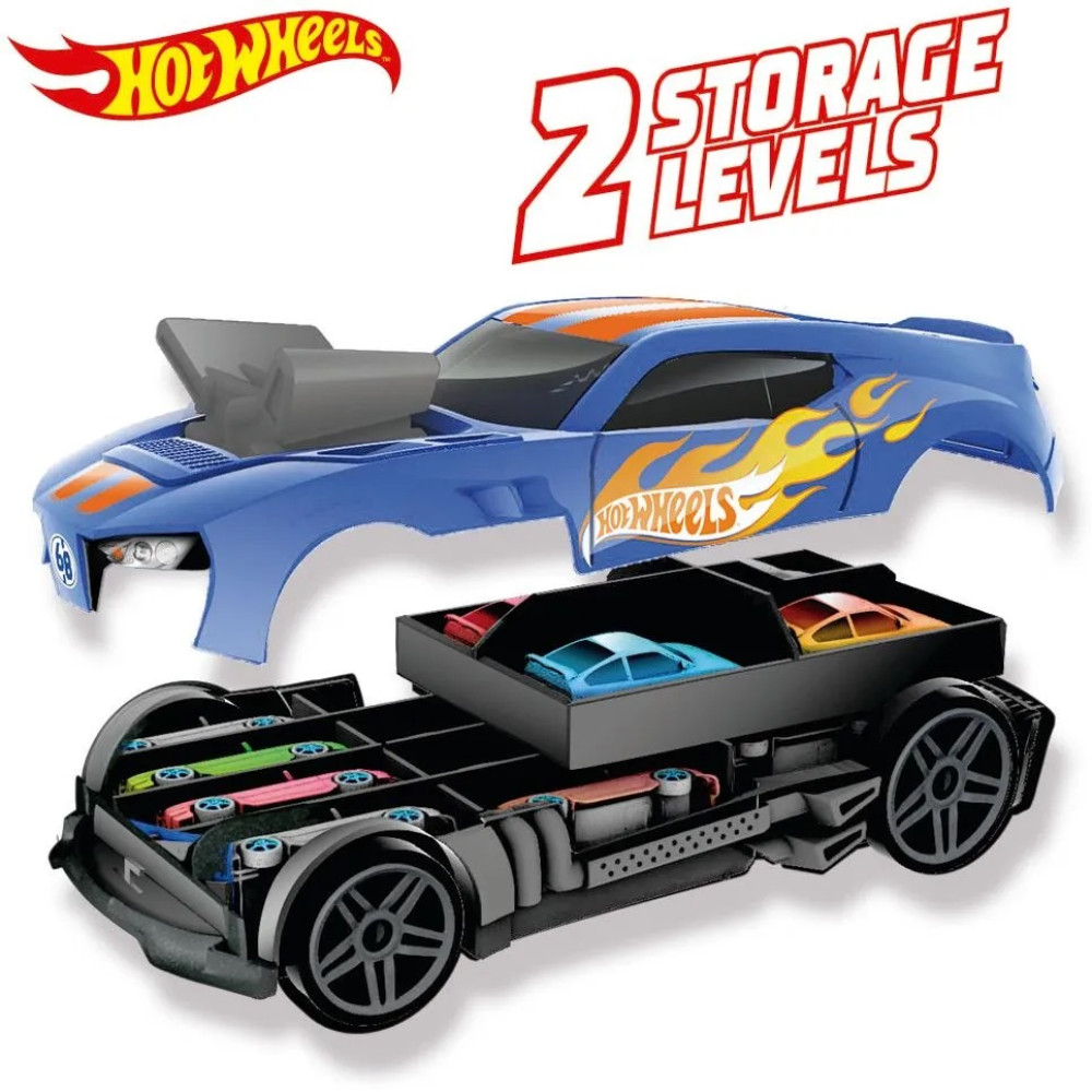 Гоночний автомобіль-гараж Hot Wheels 2 в 1 (HWCC15)