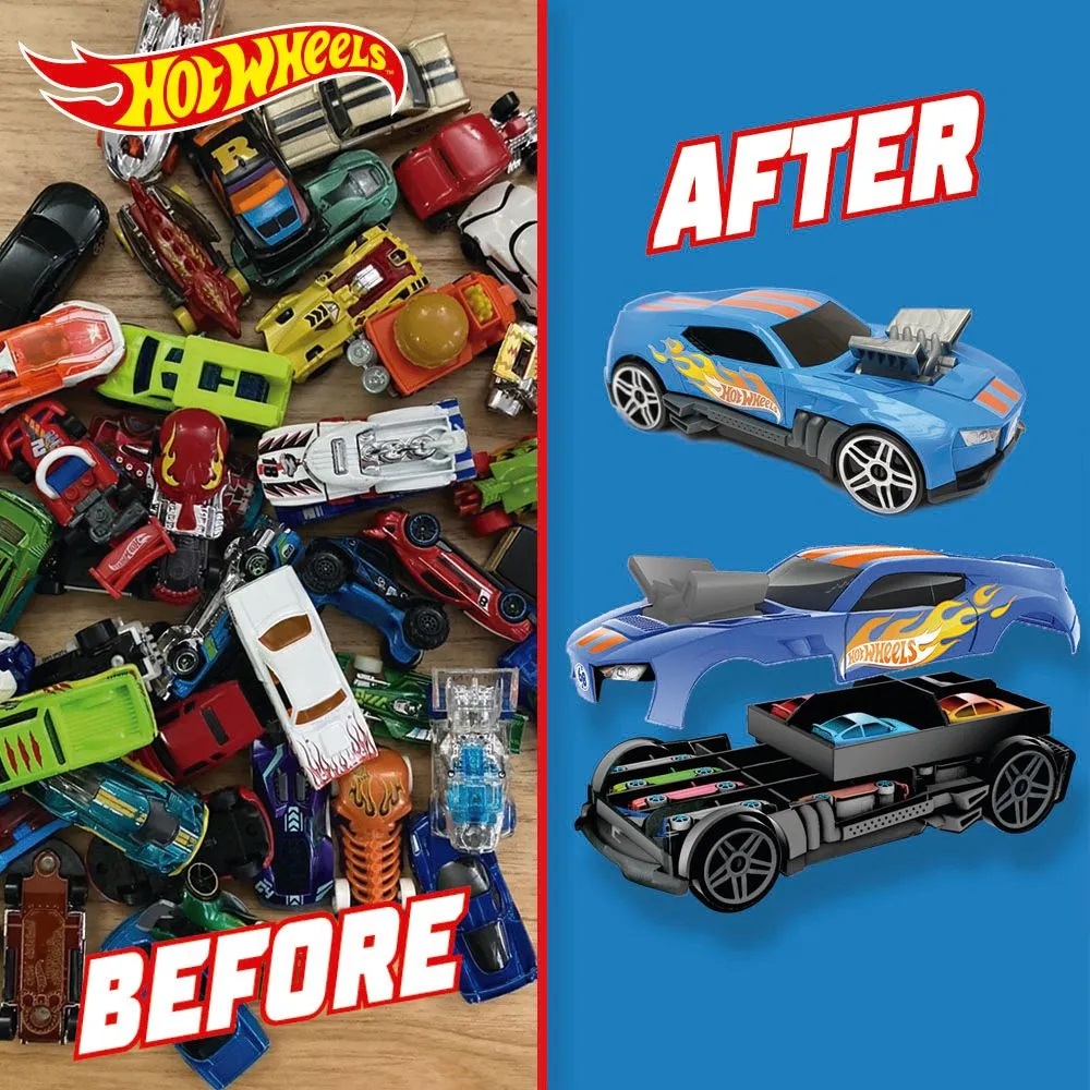 Гоночний автомобіль-гараж Hot Wheels 2 в 1 (HWCC15)