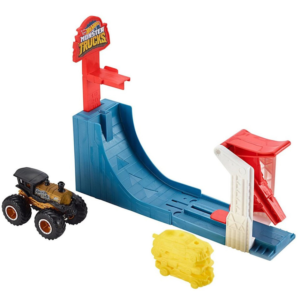 Трек Hot Wheels Monster trucks Соревнования по прыжкам в высоту (GCG00)