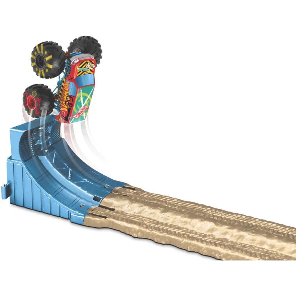 Ігровий набір Hot Wheels Подвійний старт серії Monster Trucks (GYC80)