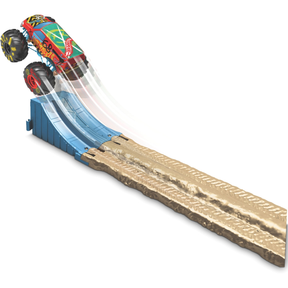 Ігровий набір Hot Wheels Подвійний старт серії Monster Trucks (GYC80)