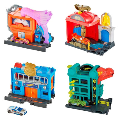 Ігровий Набір Hot Wheels Неймовірні пригоди у місті (FRH28) Ігровий Набір Hot Wheels Неймовірні пригоди у місті (FRH28)