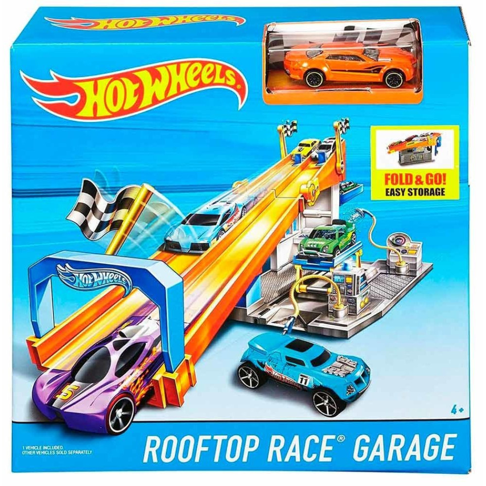 Трек Hot Wheels Гонка на крыше (DRB29)