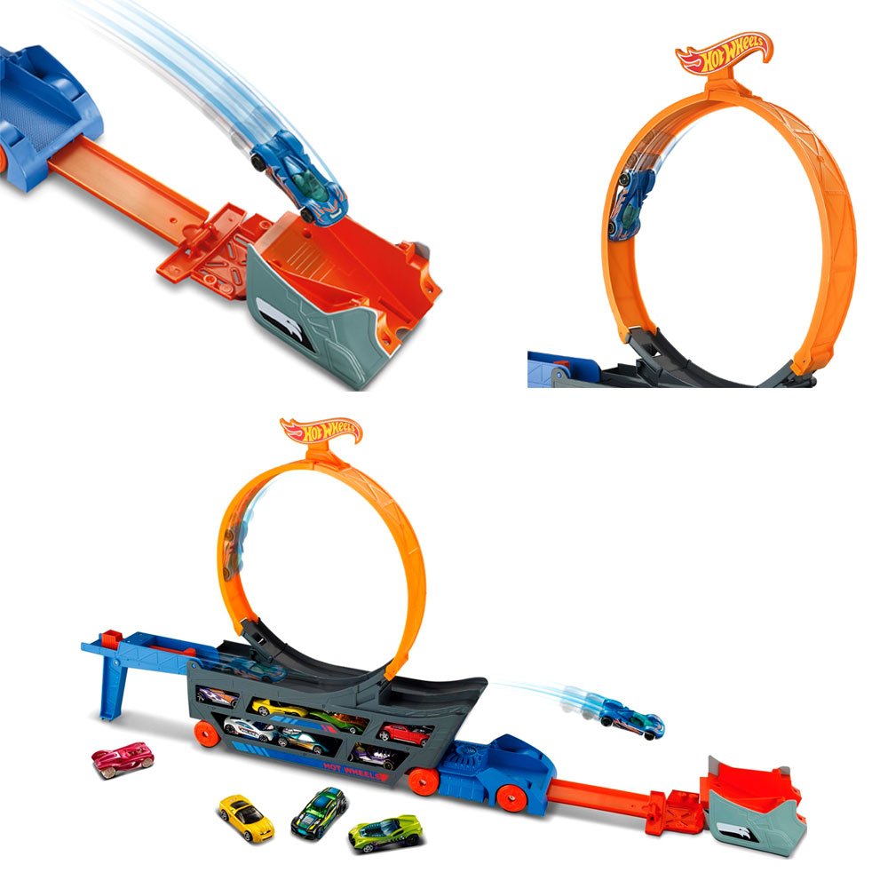 Трек Hot Wheels Track builder Крутые трюки (GCK38)