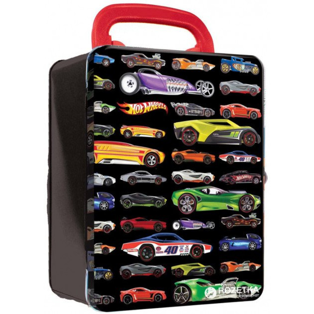 Контейнер Hot Wheels для 18 базовых машинок металлический (HWCC2)