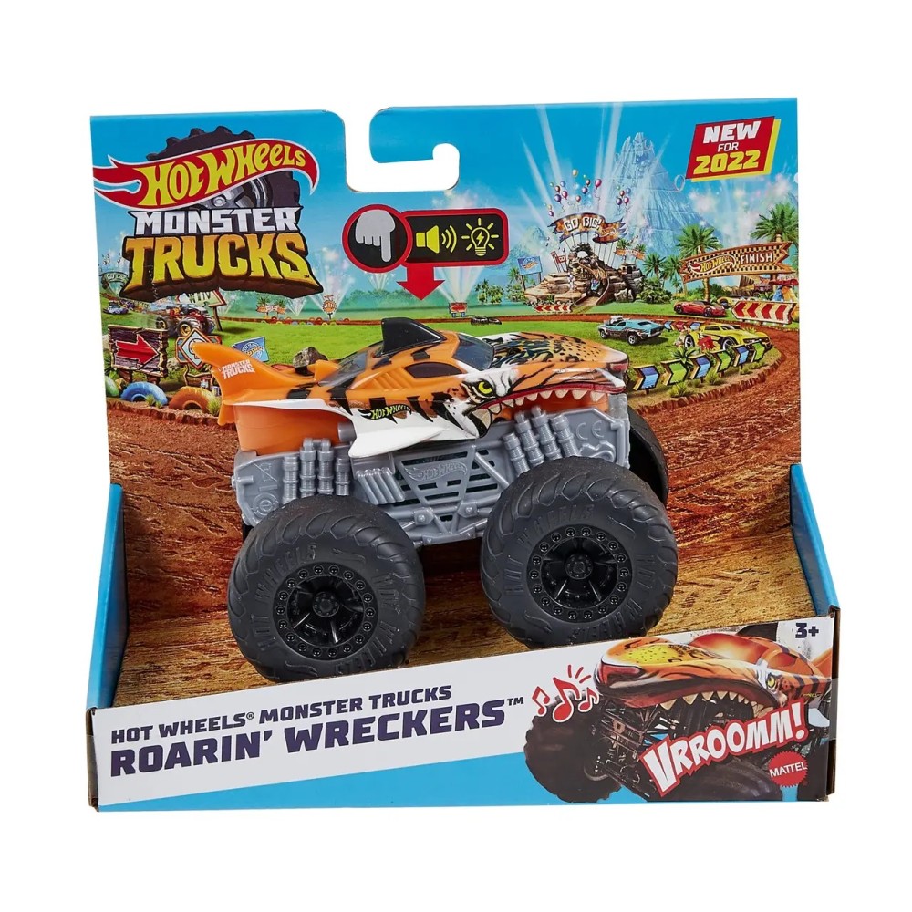 Машинка Hot Wheels Ревущие внедорожники Monster Trucks (HDX60)