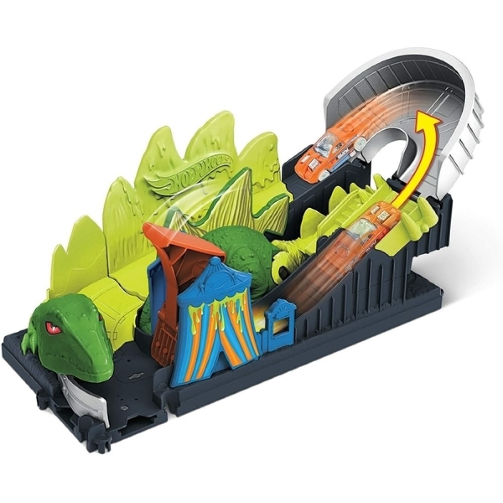 Ігровий набір Hot Wheels Дика атака динозавра (GTT68)