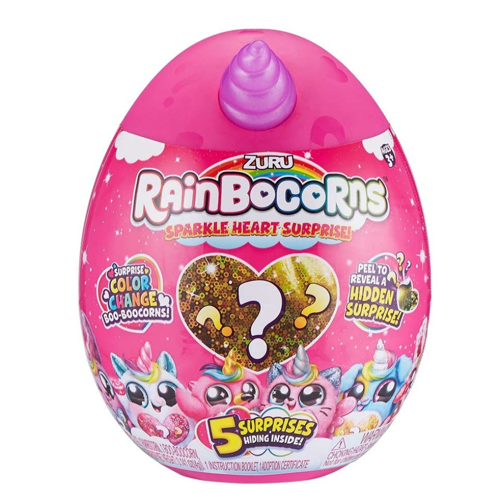 Мягкая игрушка-сюрприз Rainbocorns Sparkle heart surprise Реинбокорн-А (9204A)