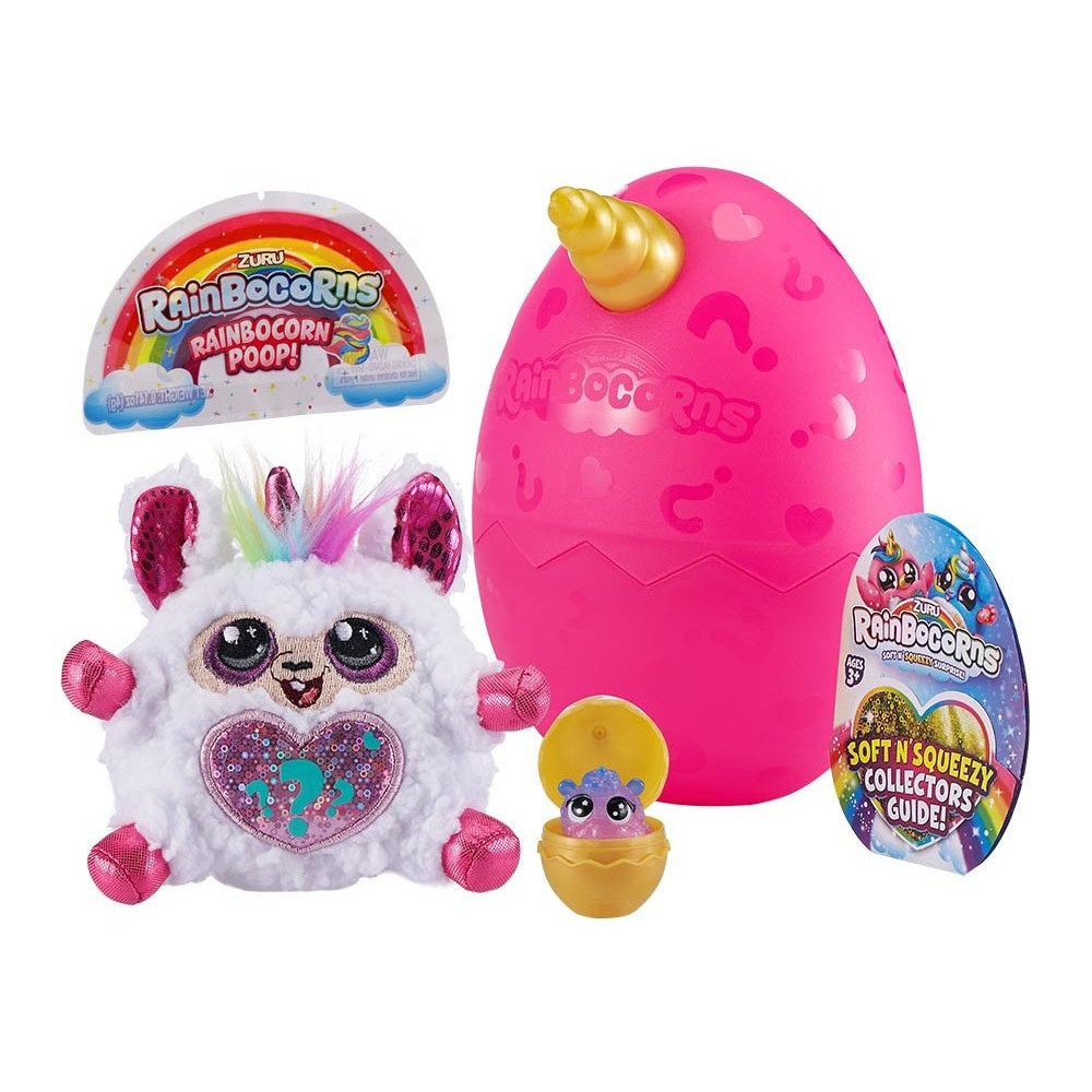 Мягкая игрушка-сюрприз Rainbocorns Sparkle heart surprise Реинбокорн-А (9204A)