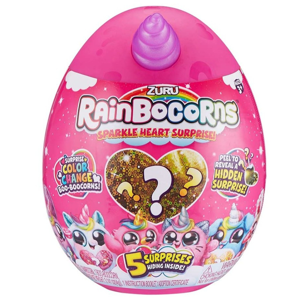 Мягкая игрушка-сюрприз Rainbocorns Sparkle heart surprise Реинбокорн-E (9204E)