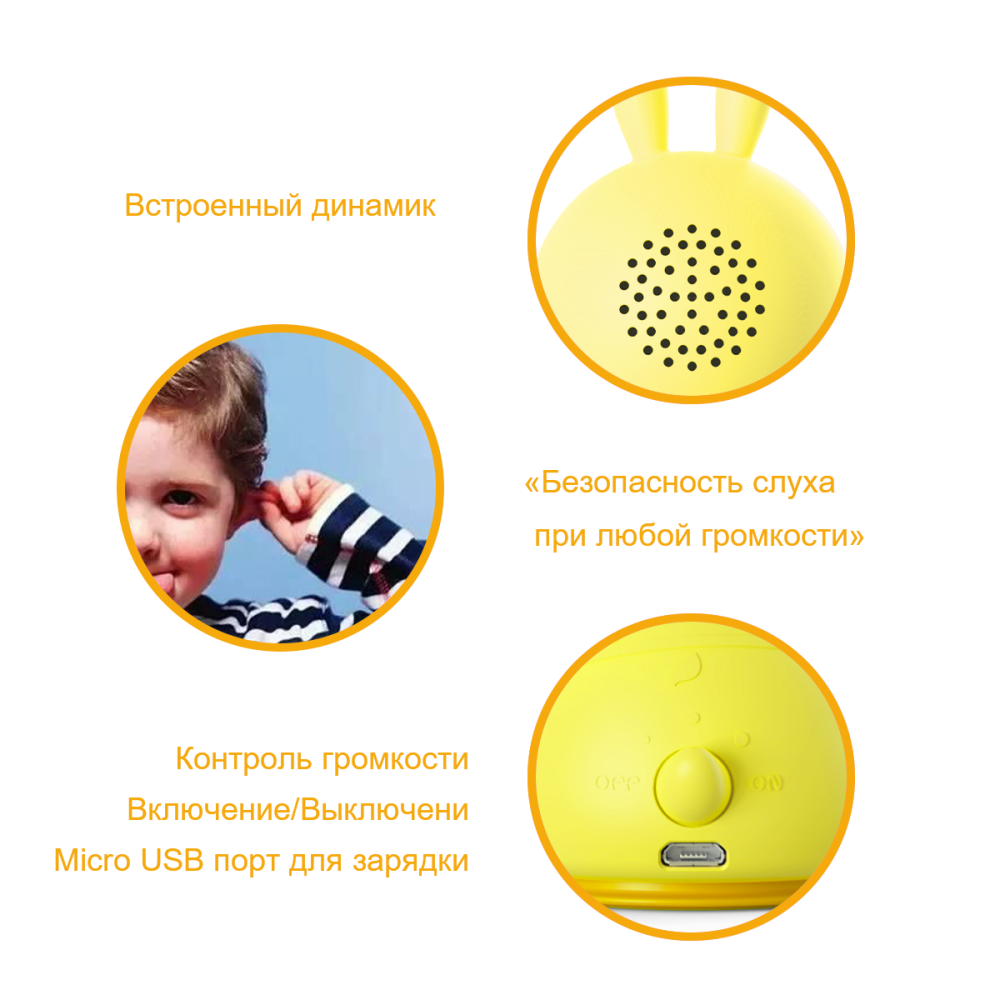 Интерактивная игрушка Умный зайка Alilo R1 Smarty желтая
