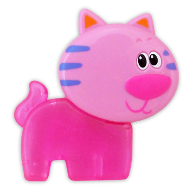 Прорезыватель для зубов Baby Mix Котик гелевый (KP-14444C)