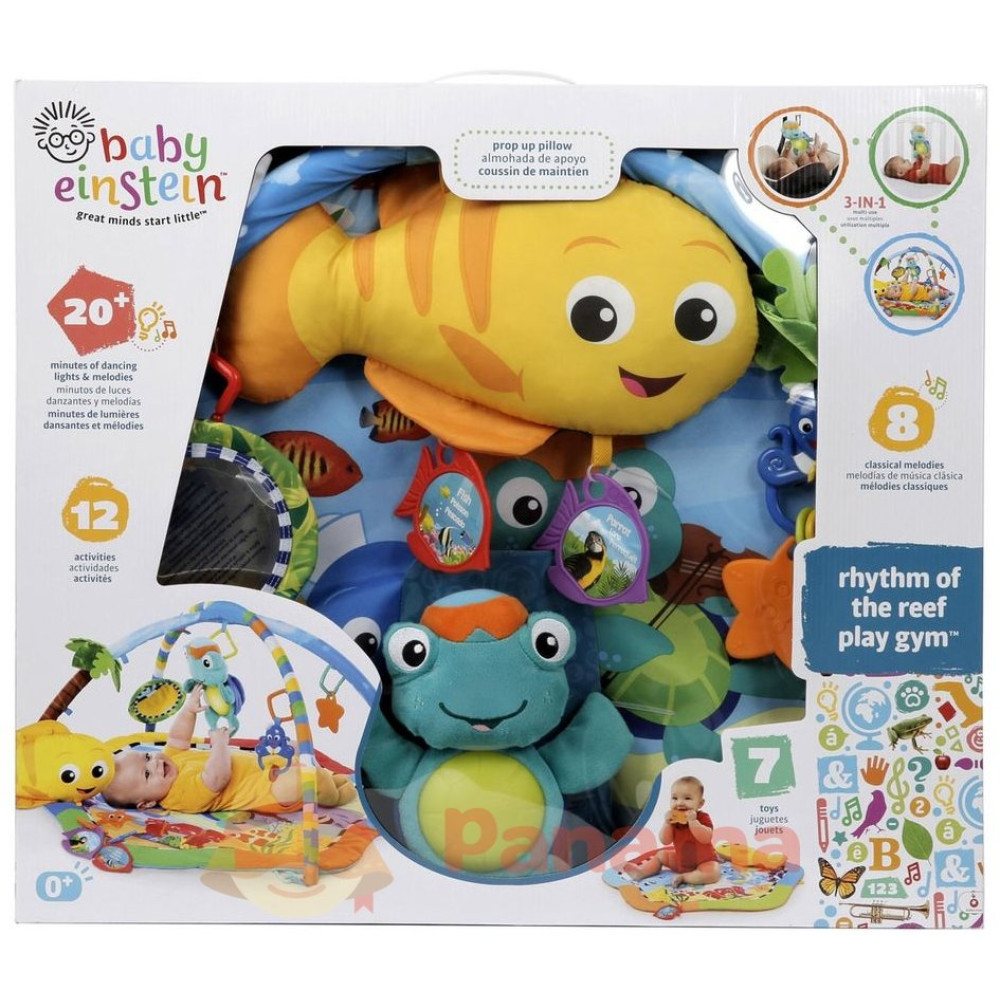 Развивающий коврик Baby Einstein Rhythm of the Reef (90649) Развивающий коврик Baby Einstein Rhythm of the Reef (90649)