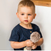 Іграшка з прорізувачем і пискавкою BabyOno Видра Магі (738)