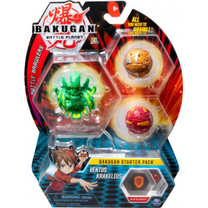 Игровой набор Spin Master Bakugan Battle planet Бакуган Вентус Кракелиус (SM64424-7)