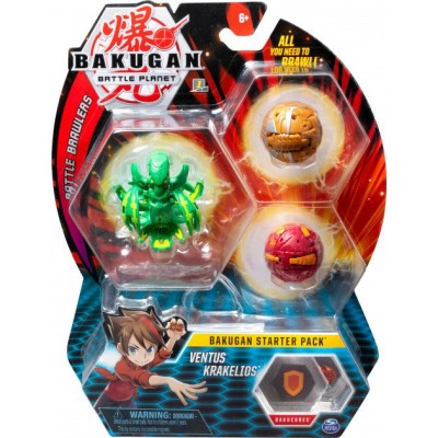 Игровой набор Spin Master Bakugan Battle planet Бакуган Вентус Кракелиус (SM64424-7)