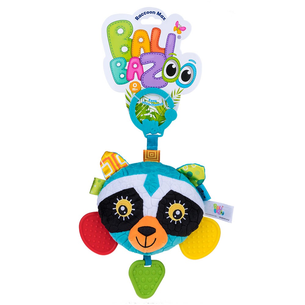 Подвесная игрушка Balibazoo Енот Макс (89845) Подвесная игрушка Balibazoo Енот Макс (89845)