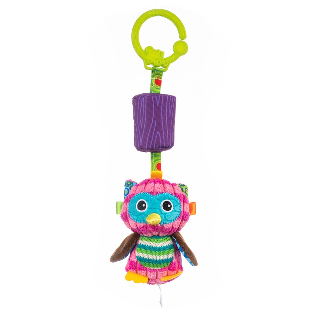 Подвесная игрушка Balibazoo  Сова Олимпия со звоночком (83579)