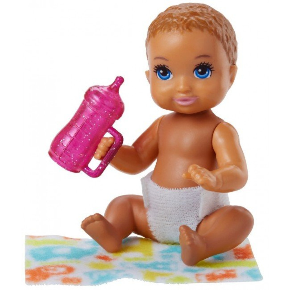Младенцы Barbie Уход за малышами (FHY76)