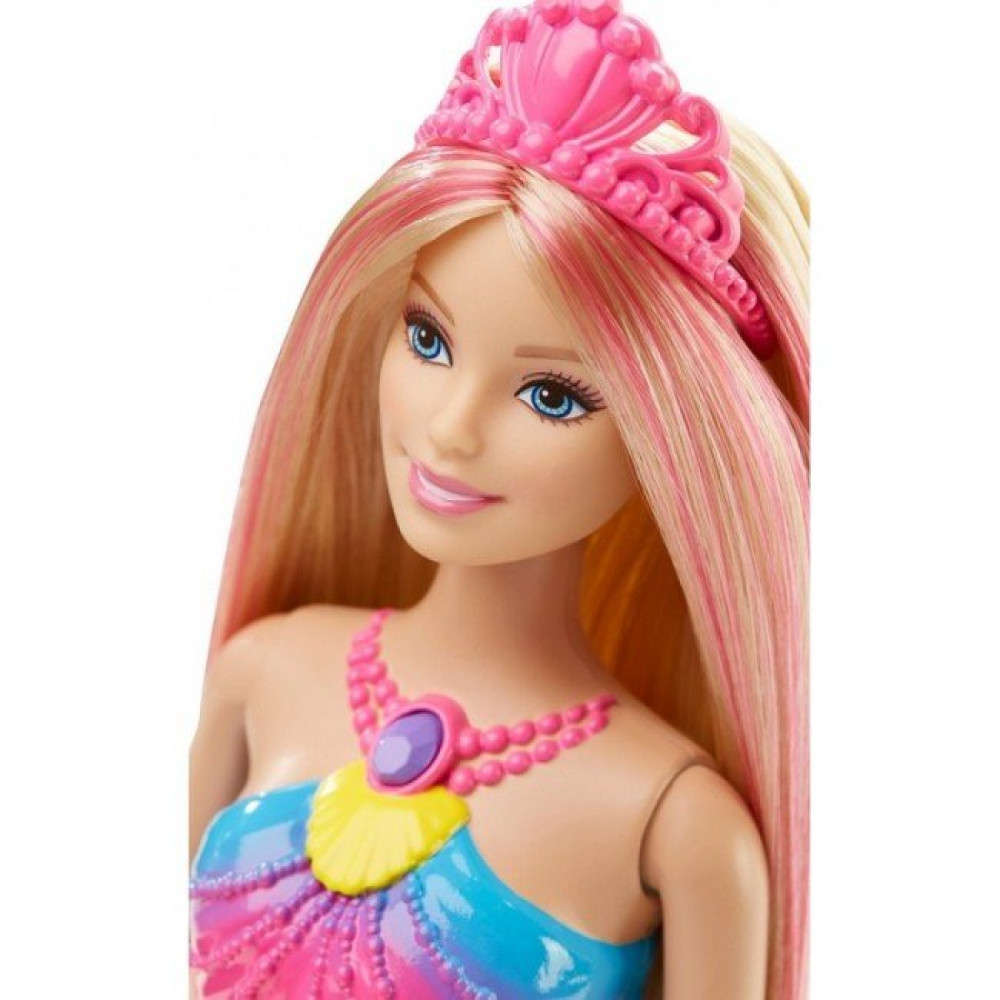Кукла Barbie Русалочка Яркие огоньки (DHC40)