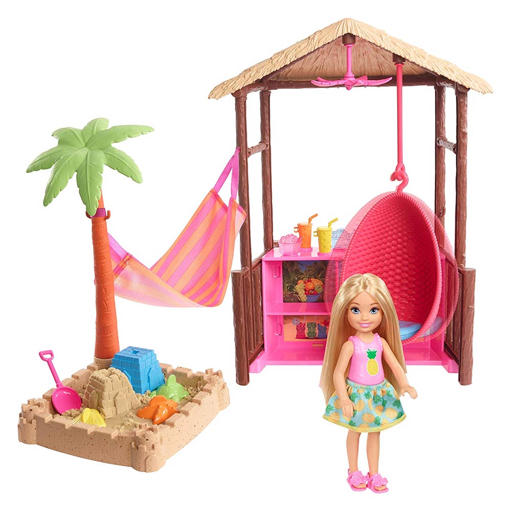 Игровой набор Barbie Пляжный домик Челси (FWV24)