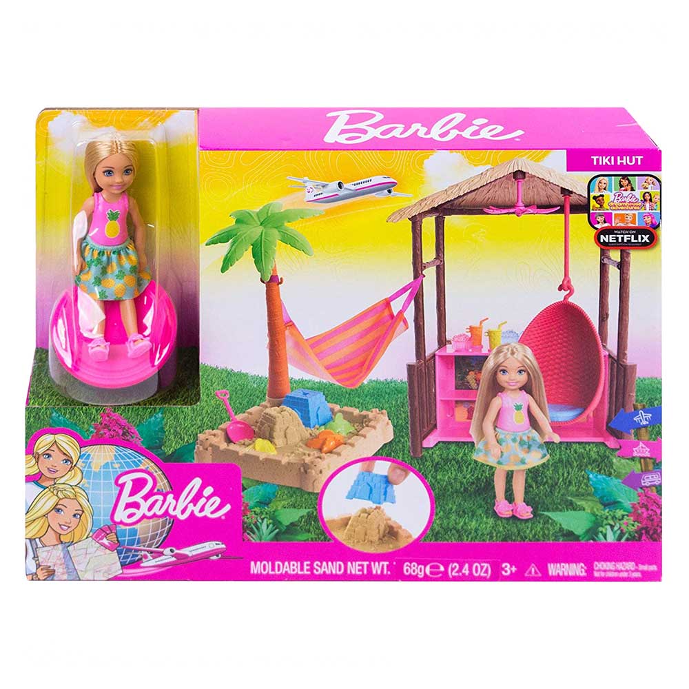 Игровой набор Barbie Пляжный домик Челси (FWV24)