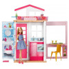 Портативный домик Barbie с куклой (DVV48)