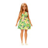 Кукла Barbie Fashionistas Пышка в лимонном сарафане (FXL59)