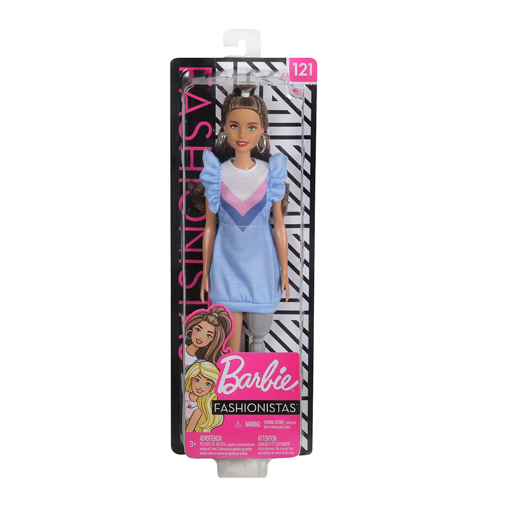 Кукла Barbie Fashionistas с протезом (FXL54)