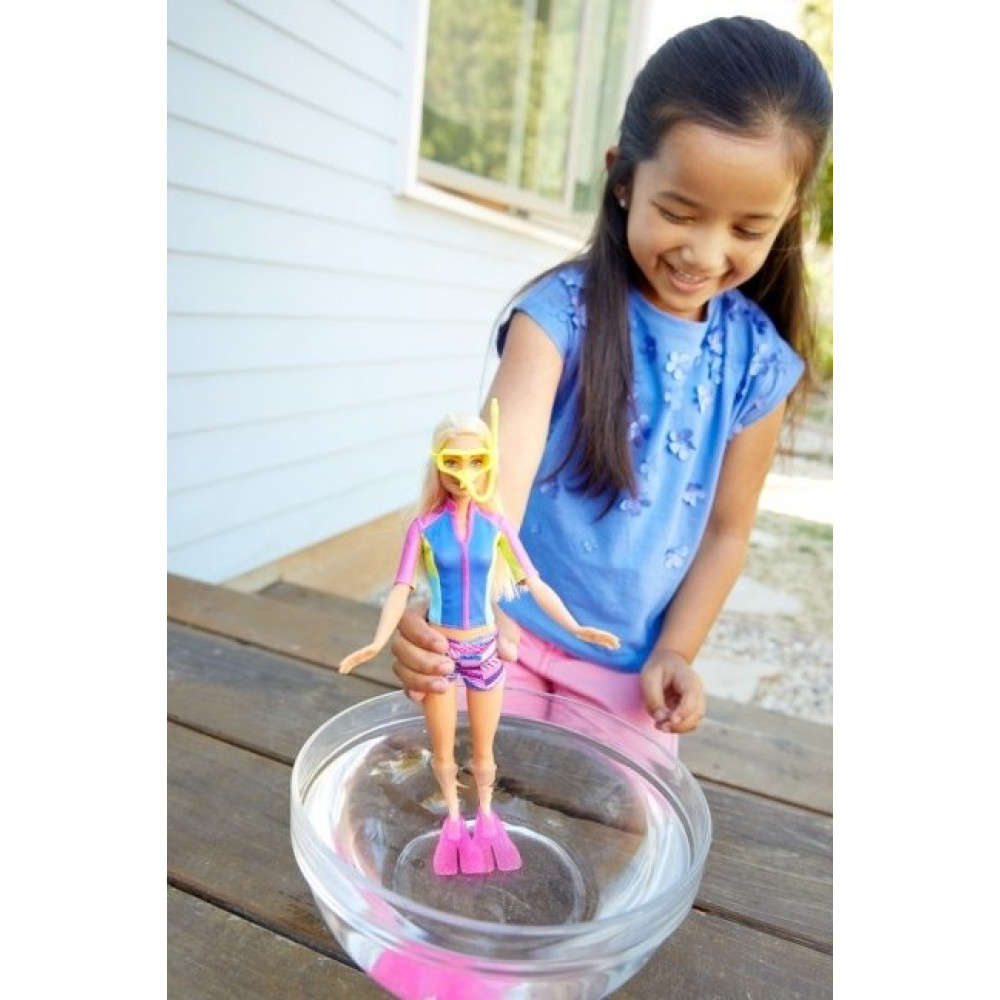 Игровой набор Barbie Подводное плавание (Барби FBD63)