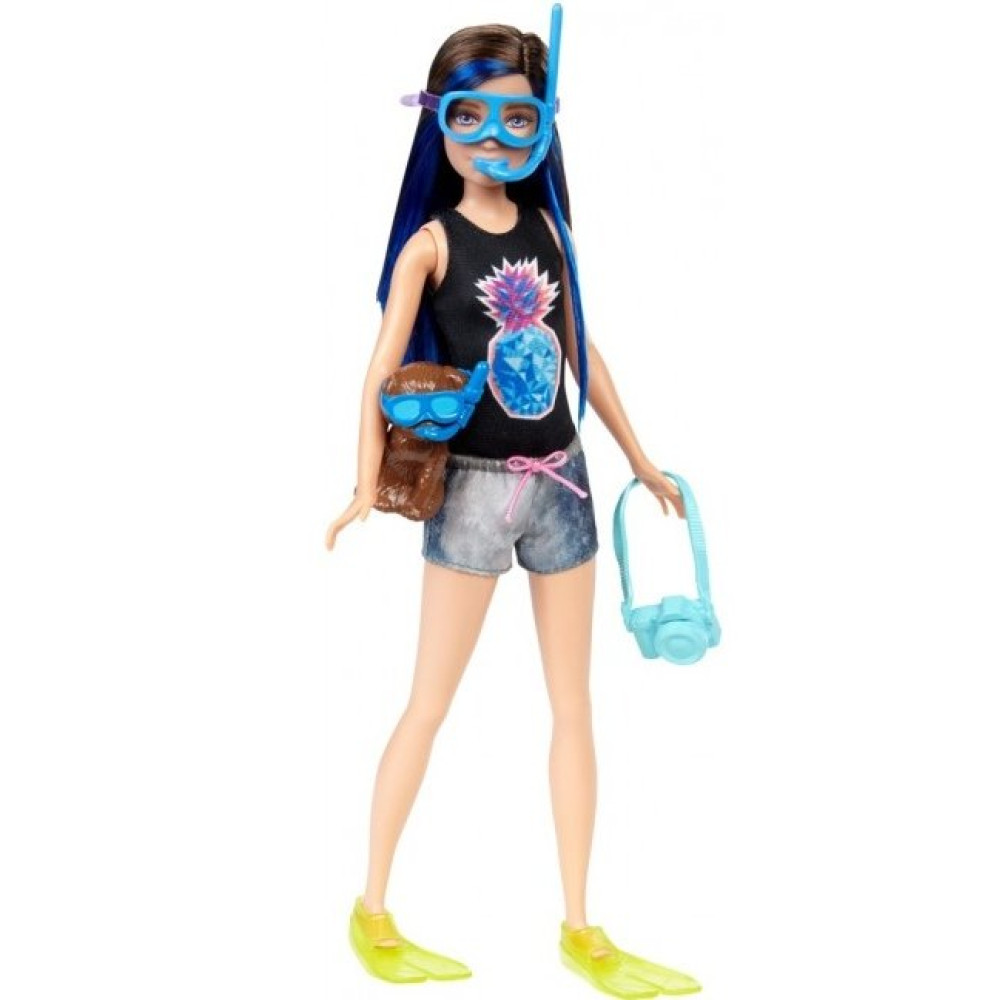 Игровой набор Barbie Сестричка Барби с питомцем (FBD68)