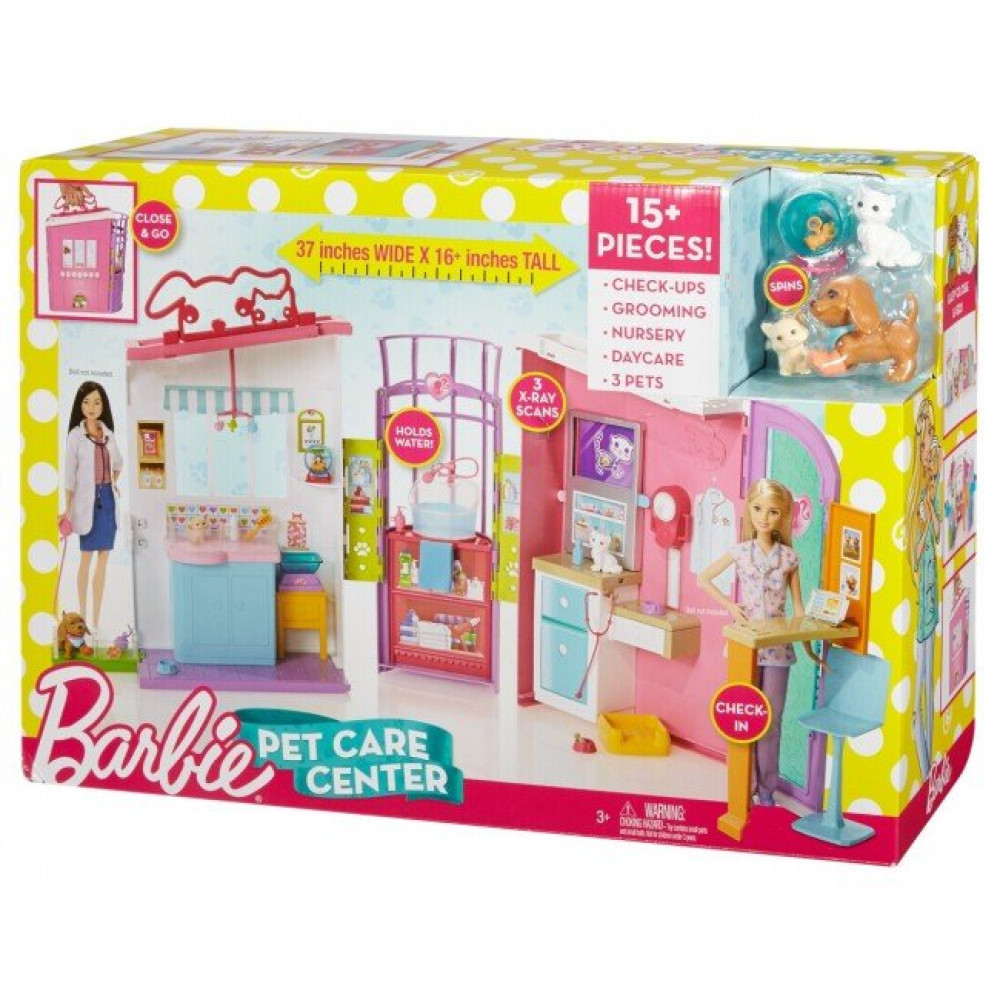 Игровой набор Barbie Центр по уходу за домашними животными (FBR36)