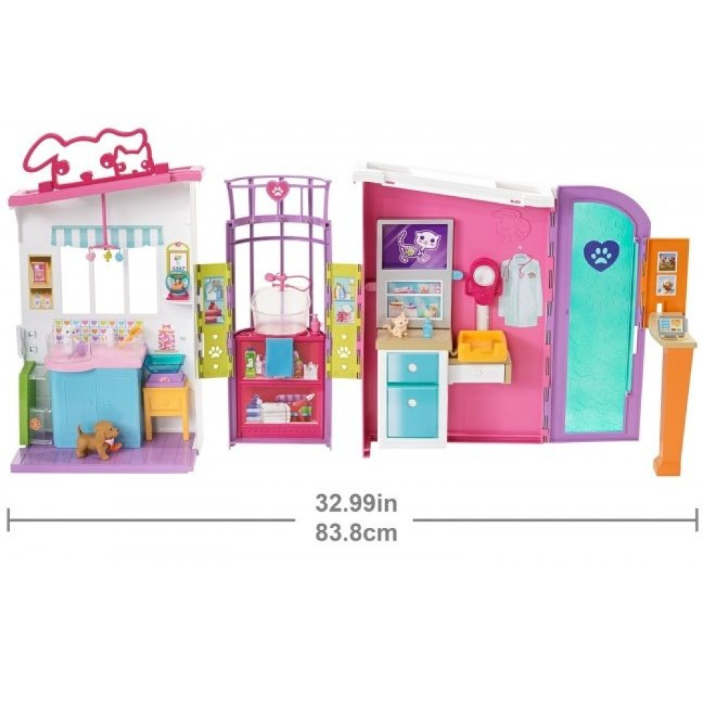 Игровой набор Barbie Центр по уходу за домашними животными (FBR36)