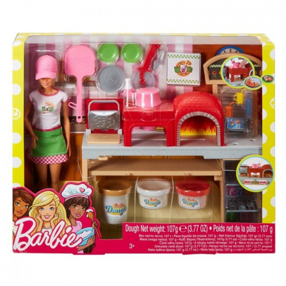 Набор Barbie Пицца-шеф (FHR09) Набор Barbie Пицца-шеф (FHR09)