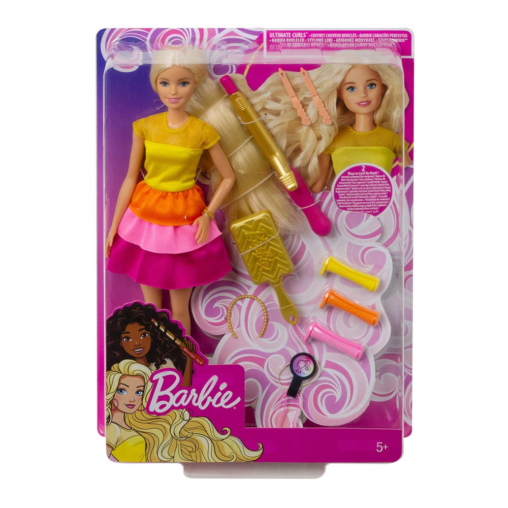 Игровой набор Barbie Невероятные кудри (GBK24)