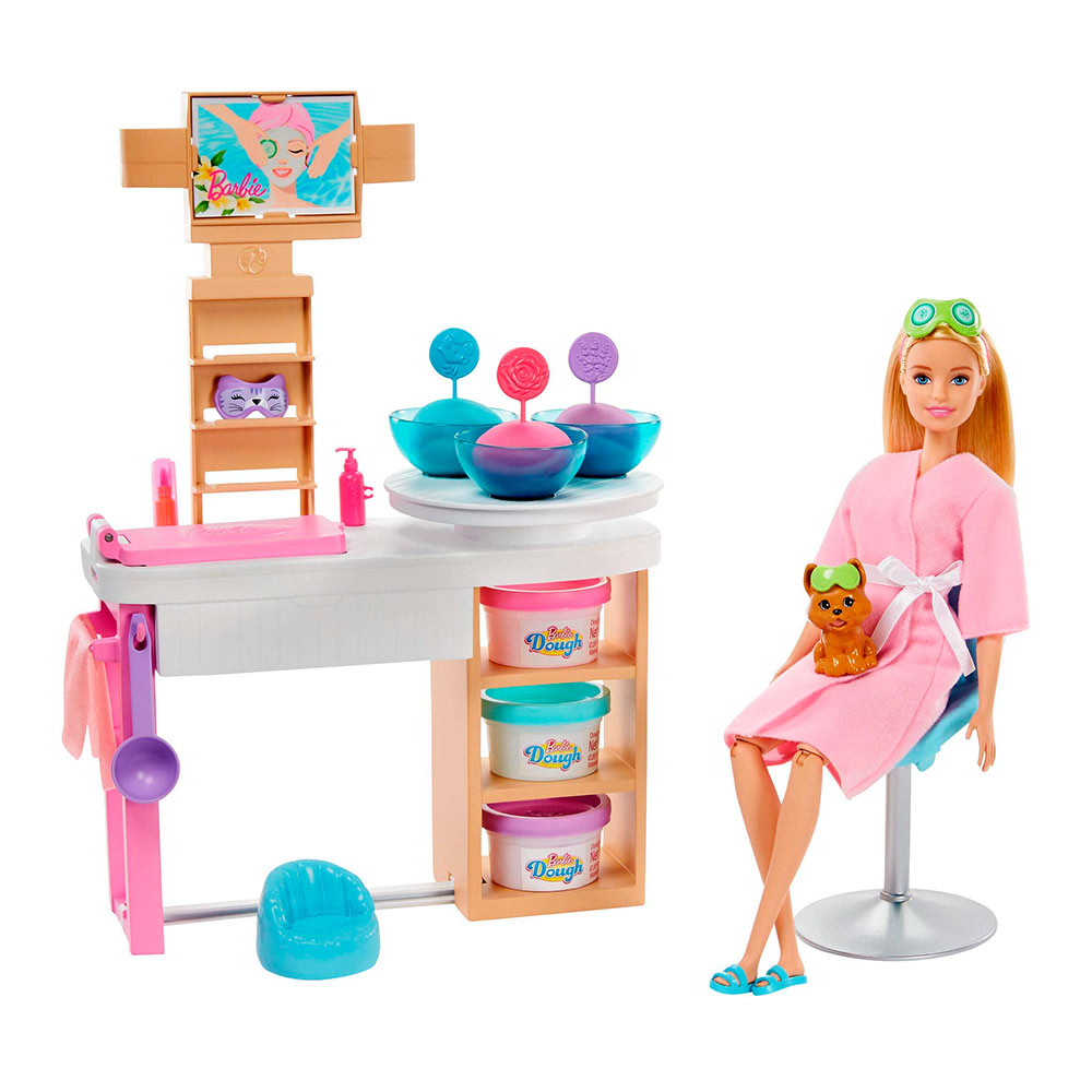 Игровой набор Barbie SPA салон уход за кожей (GJR84)