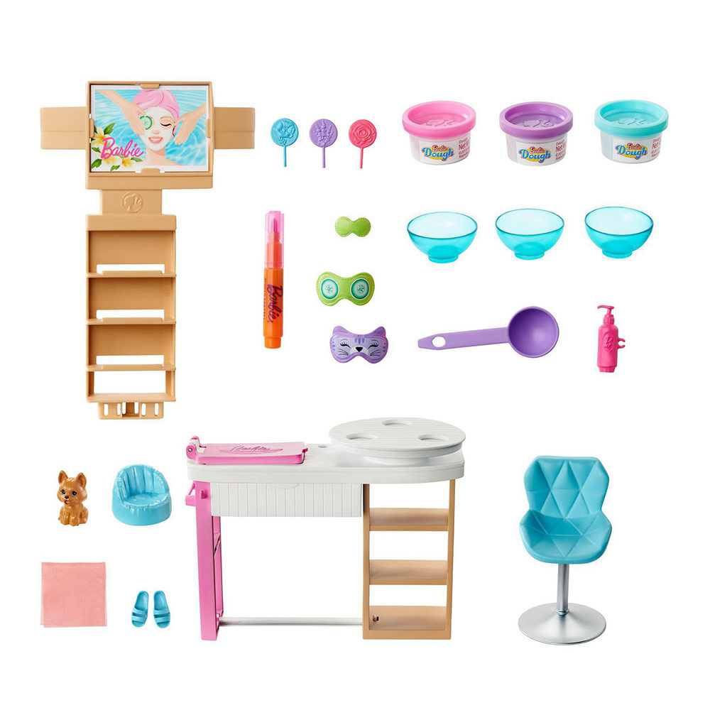 Игровой набор Barbie SPA салон уход за кожей (GJR84)