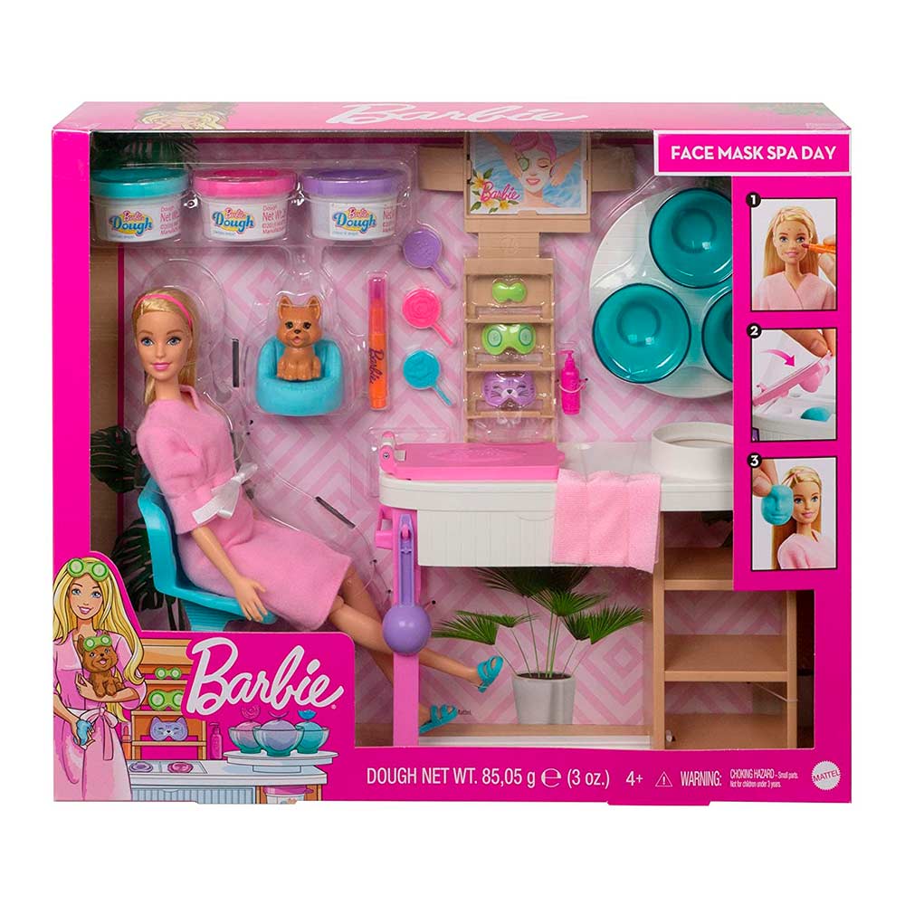 Игровой набор Barbie SPA салон уход за кожей (GJR84)