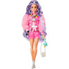 Кукольный набор Barbie Extra с сиреневыми волосами (GXF08)