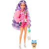 Кукольный набор Barbie Extra с сиреневыми волосами (GXF08)