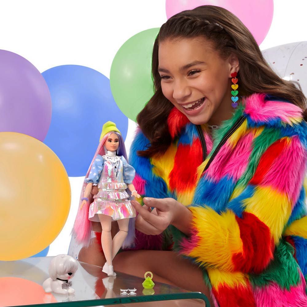 Кукольный набор Barbie Extra салатовая шапочка (GVR05)