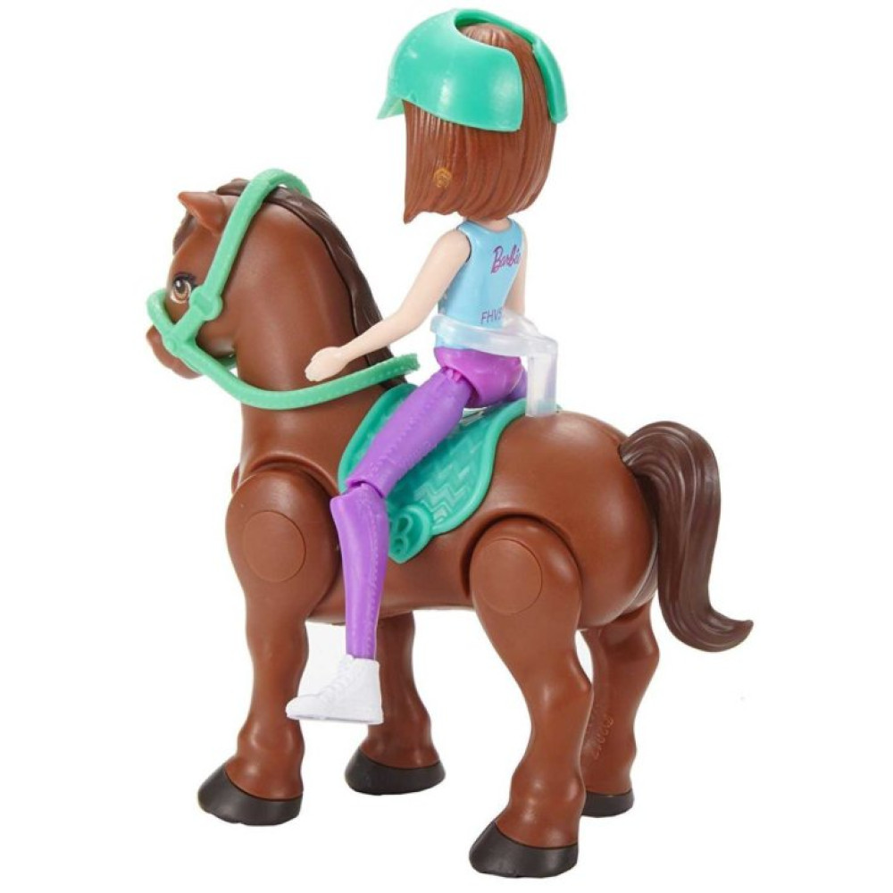 Кукла Barbie On the Go с пони (Барби FHV60) Кукла Barbie On the Go с пони (Барби FHV60)